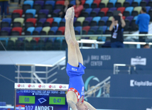 Bakıda idman gimnastikası üzrə Dünya Kuboku yarışlarının ilk günü start götürüb. Azərbaycan, 19 fevral, 2016